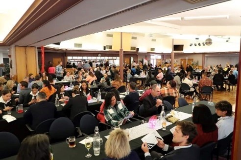People in attendance at the award ceremony.