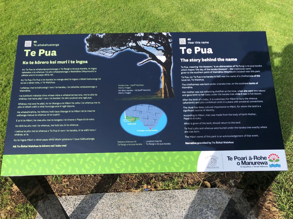 Story of Te Waiohua chieftnass inspires park name