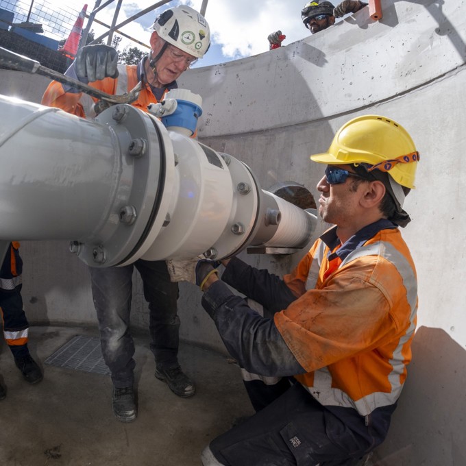 The two new bulk supply points will enable development in the area