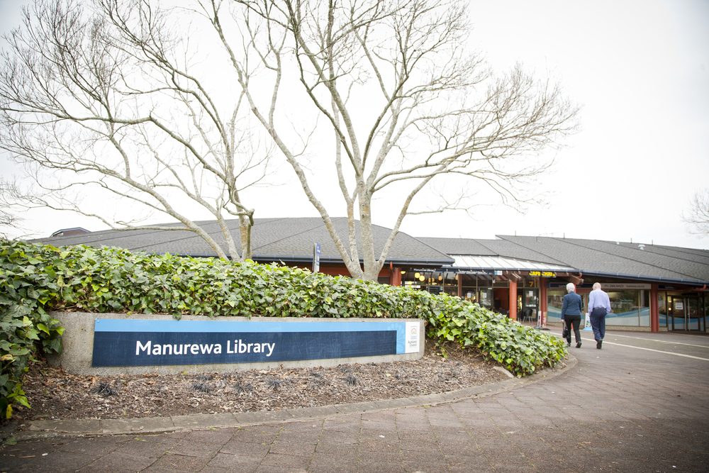 The front of Manurewa Library.