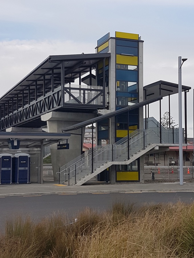 New overbridge eases the way for Pukekohe Station's customers