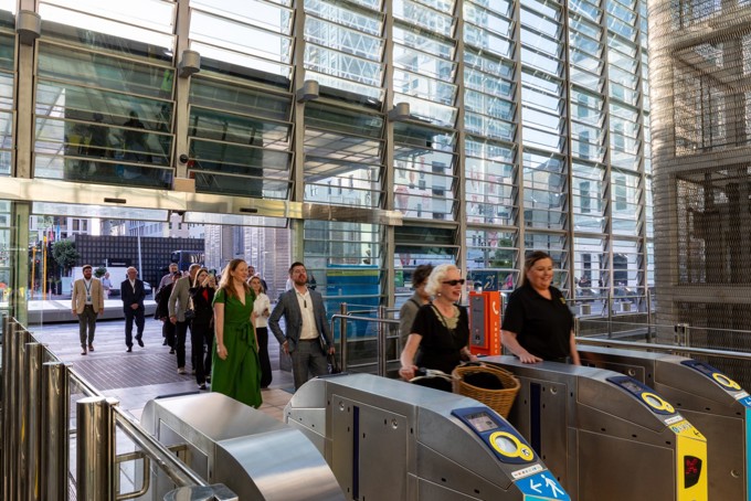 Waitematā Plaza Station Opening Image 2