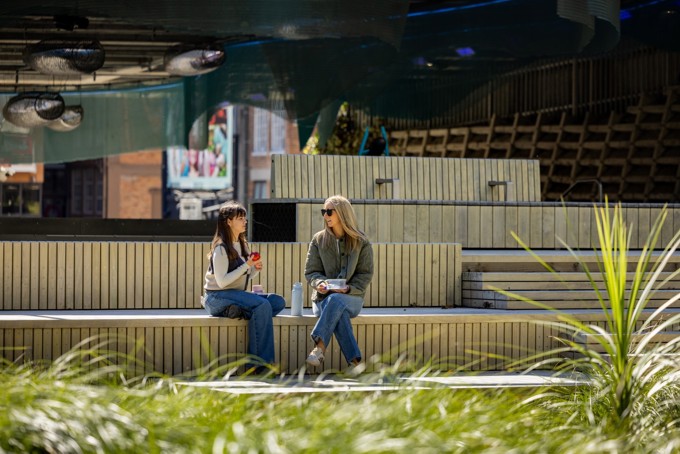 Lunch Spot At Myers Park