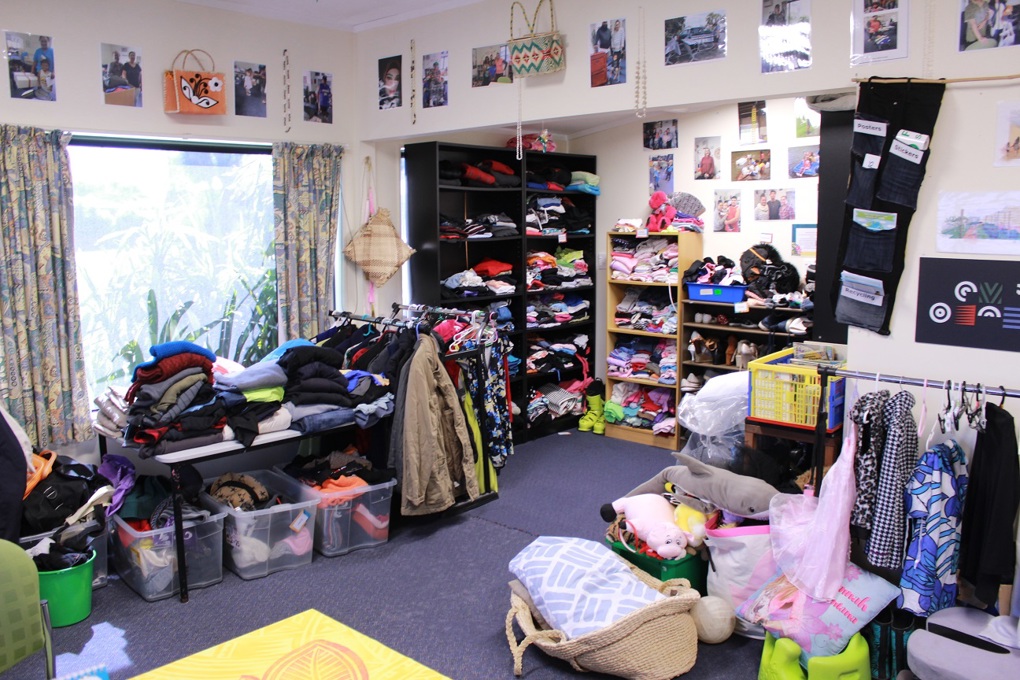 Resource Recovery room at ME Family Services