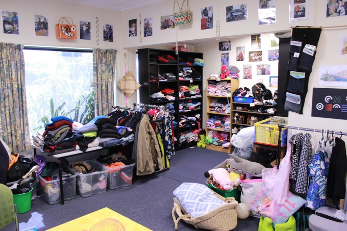 Resource Recovery room at ME Family Services