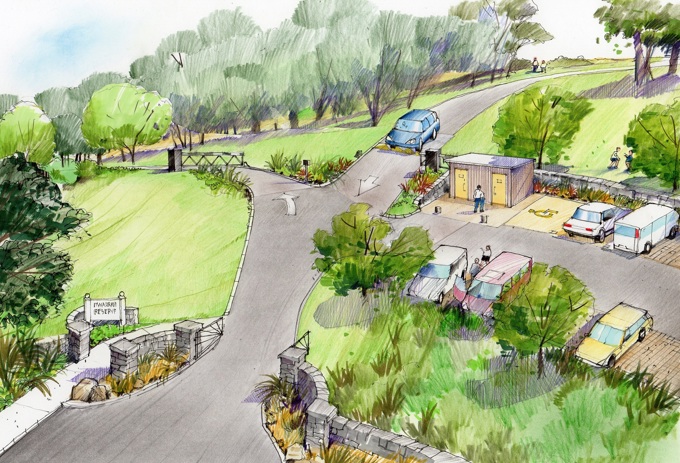 Work Begins on Vehicle-Free Transformation at Ōwairaka-Te Ahi-kā-a-Rakataura-Mt Albert