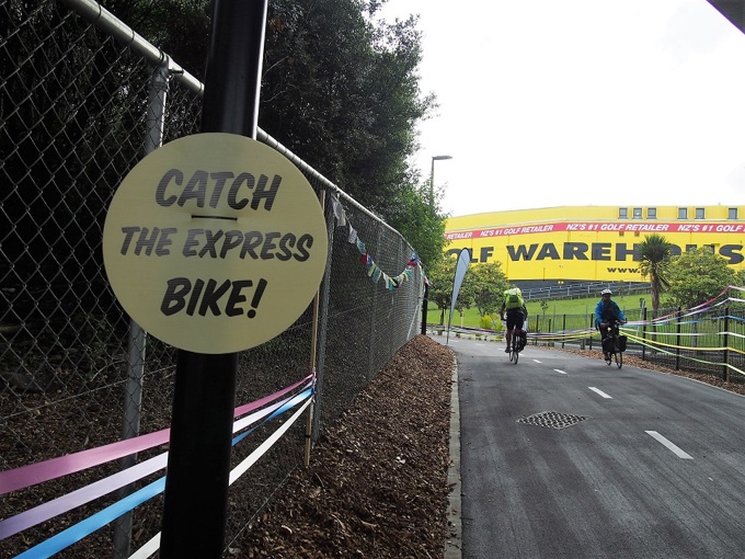Ian McKinnon Drive Cycleway officially opened 1