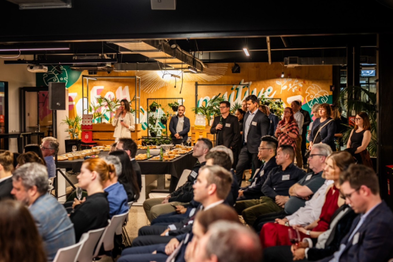 GridAKL hosts a previous startup community event.