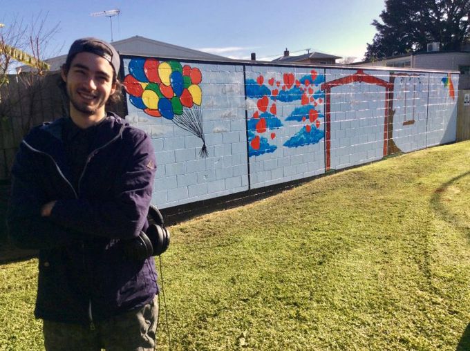 New mural in Papakura for the Instagram age