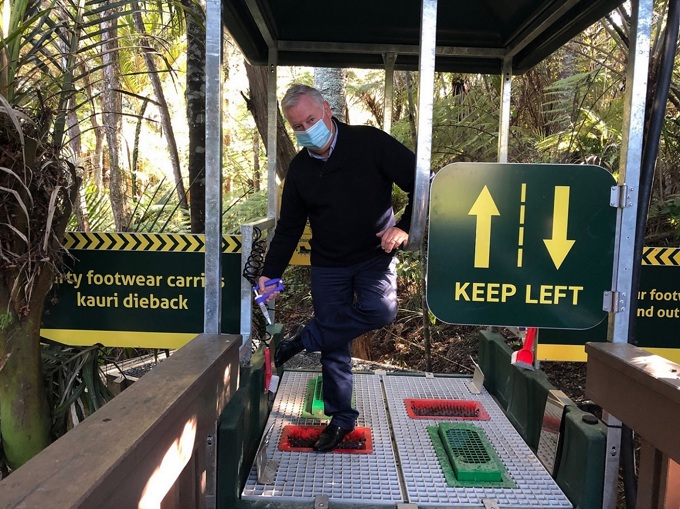 Popular track reopens at Eaves Bush