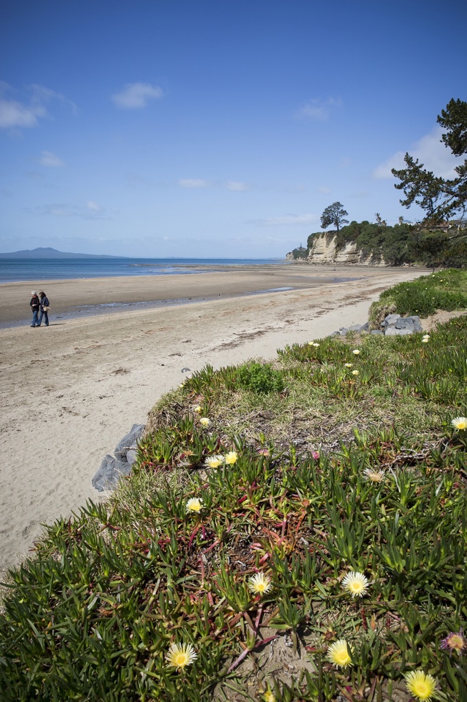 Browns Bay beach remains a risk