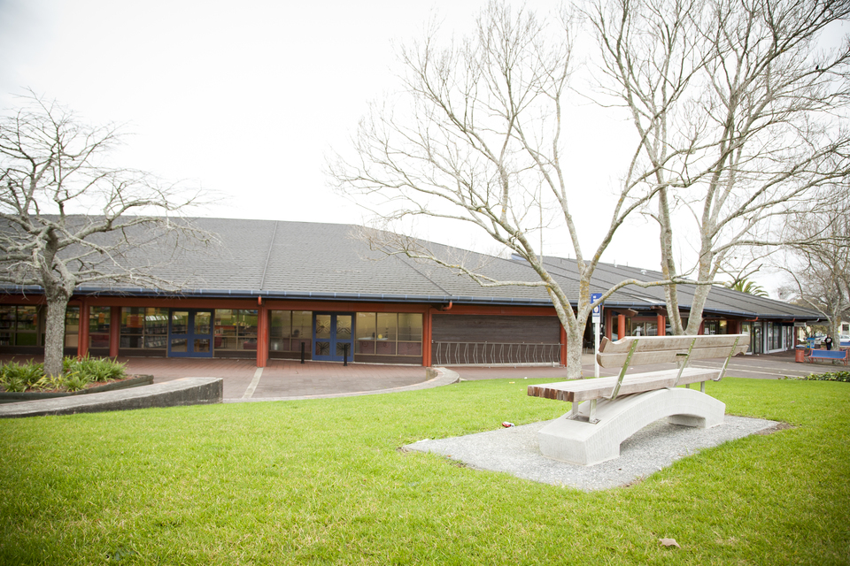 The outside of Manurewa Library.