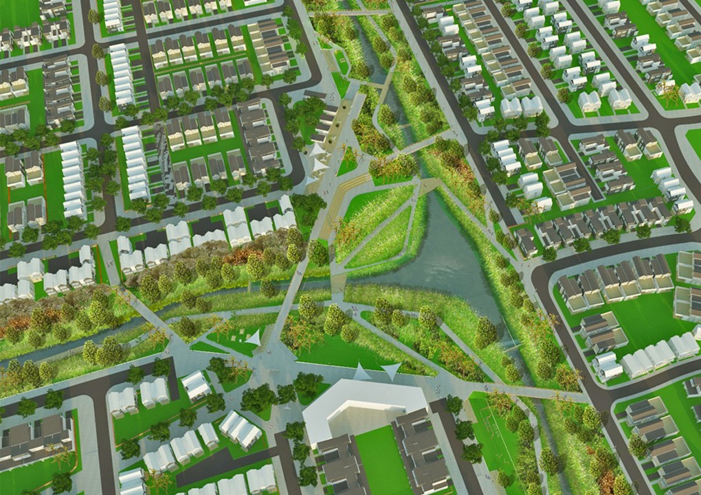 Urban wetland taking shape in Takanini (1)