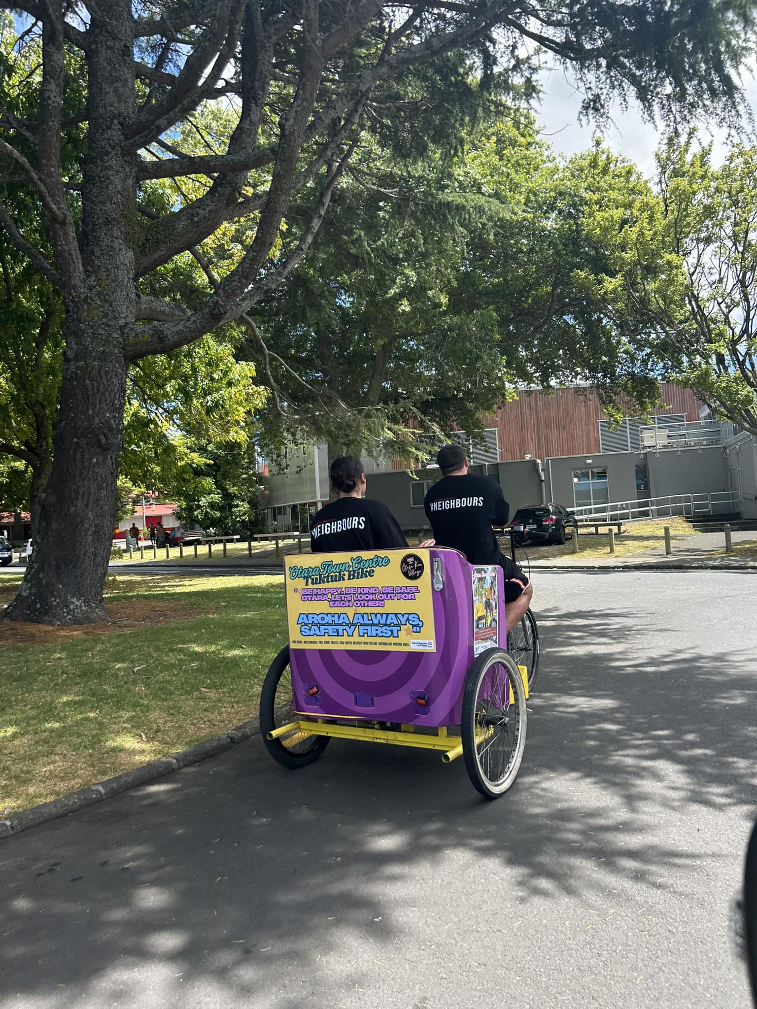 Tuk tuk in deployment.