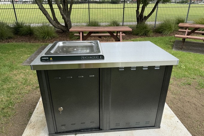 BBQ in community park