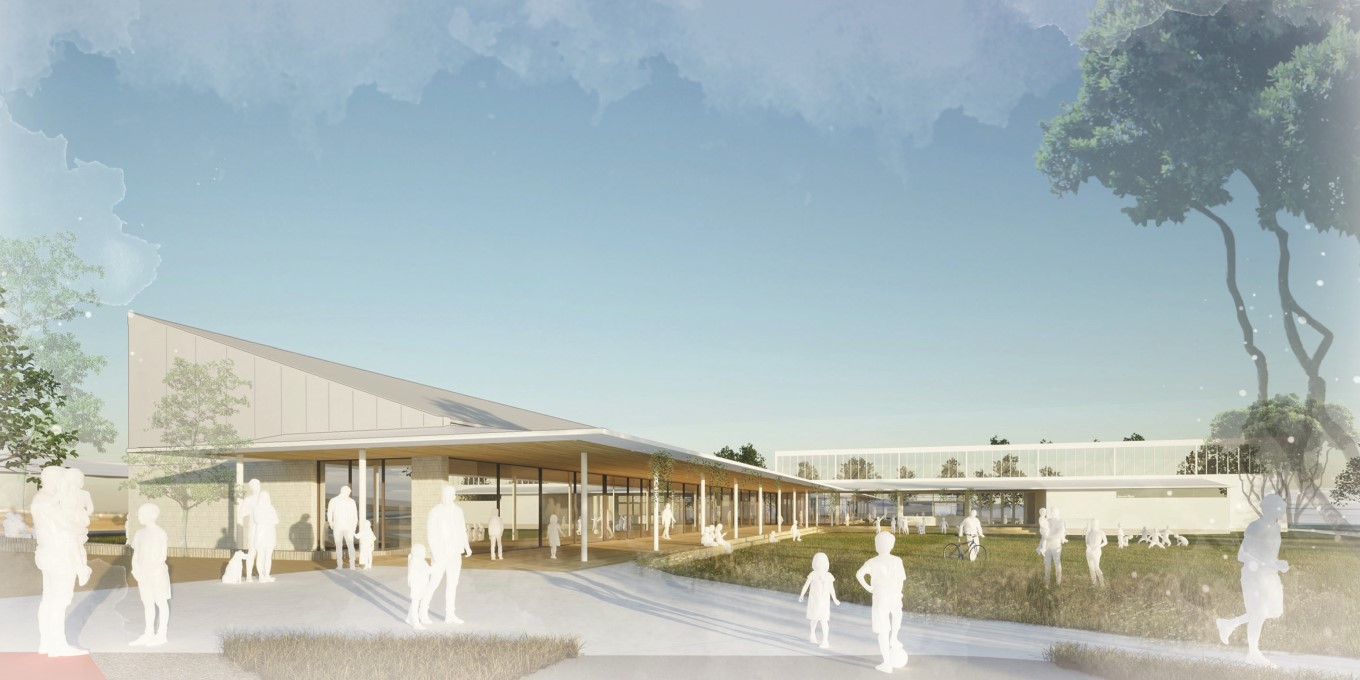 Northcote Community Centre concept image.