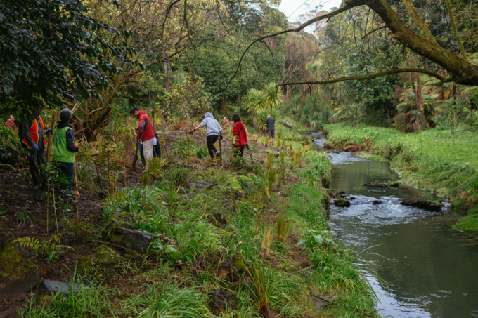 Helping hand for Franklin's waterways