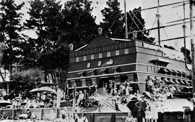 Back to the future at Milford Reserve Playground 2