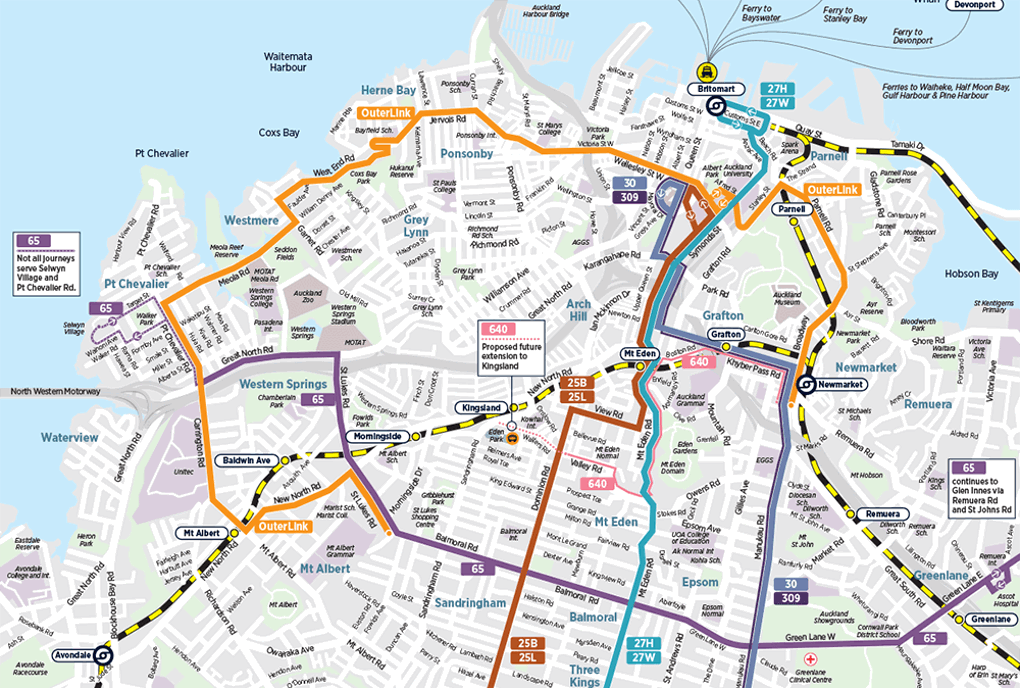 outer bus changes