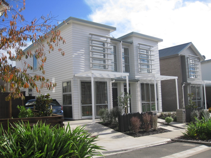 Mixed housing suburban