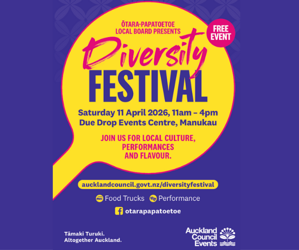 Diversity Festival event poster.