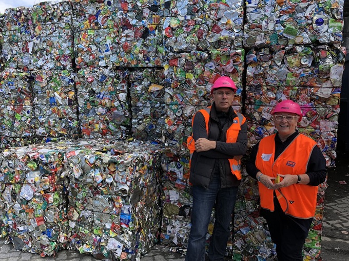 Local Board chair checks Waiheke's disposal habits (3)