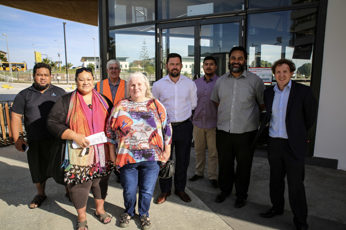 Ōtara-Papatoetoe Local Board at new Manukau Bus Station.