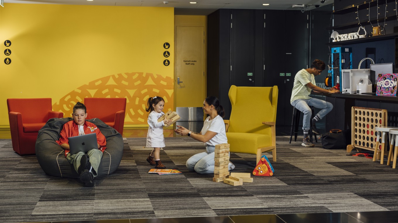 Te Manawa community hub. 