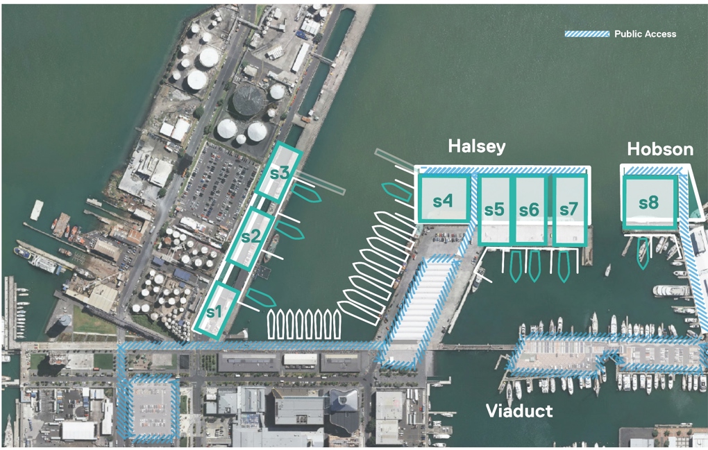 America's Cup Wynyard Basin option