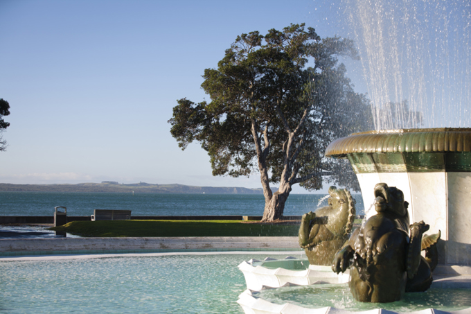 Iconic centrepiece on show for America's Cup audience