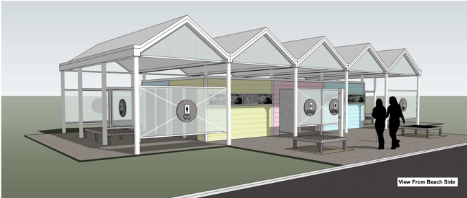 New toilet and changing block for Milford Reserve