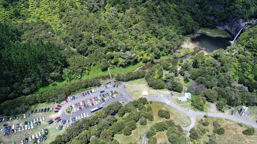 Falls Rd Carpark Aerial