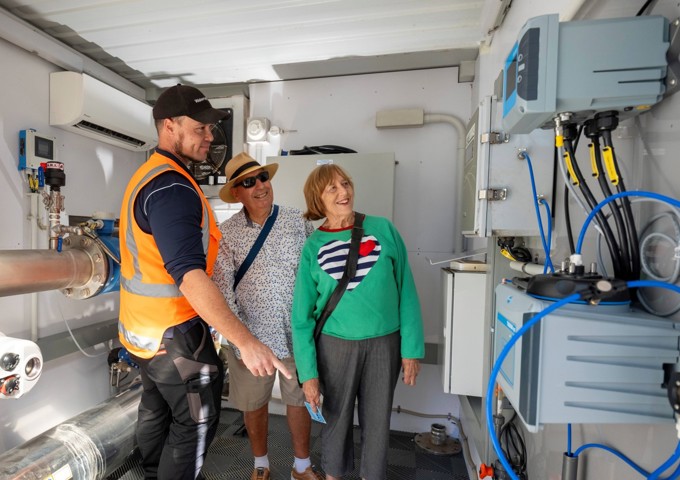 Watercare Staff Member and members of the public