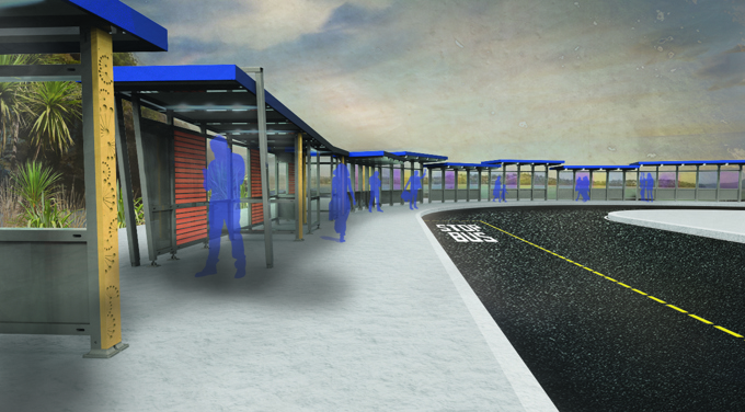 Half Moon Bay ferry pier and bus interchange update