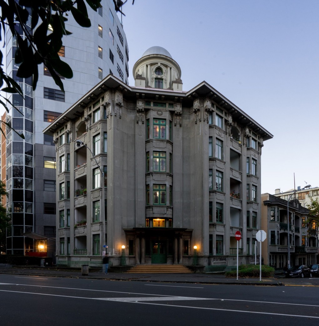 Cornerside View Of Courtville Building