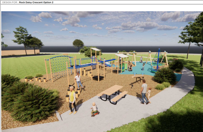 Render of a local playground