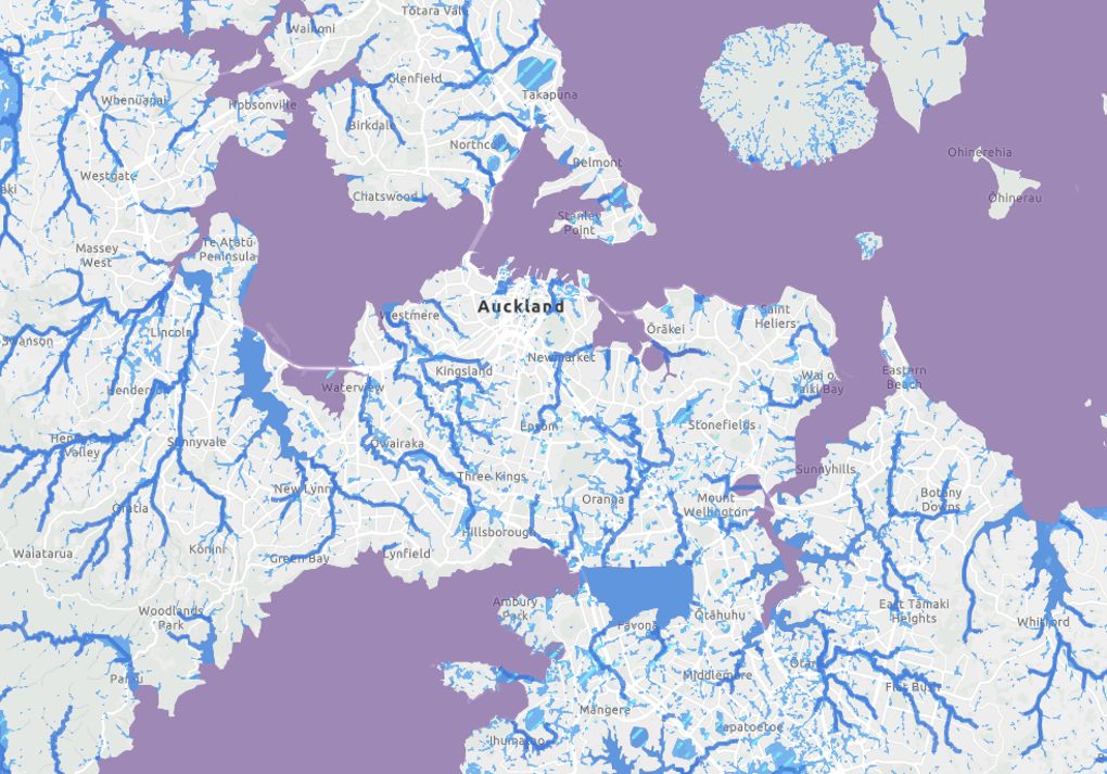 Auckland Flood Map 2