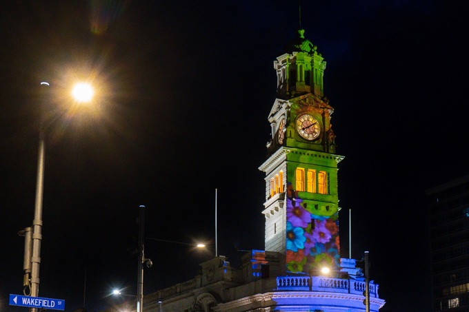 Cropped Town Hall For BNZ Auckland Diwali 2