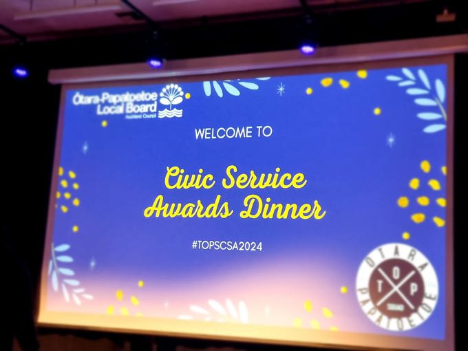 Civic services awards dinner slideshow