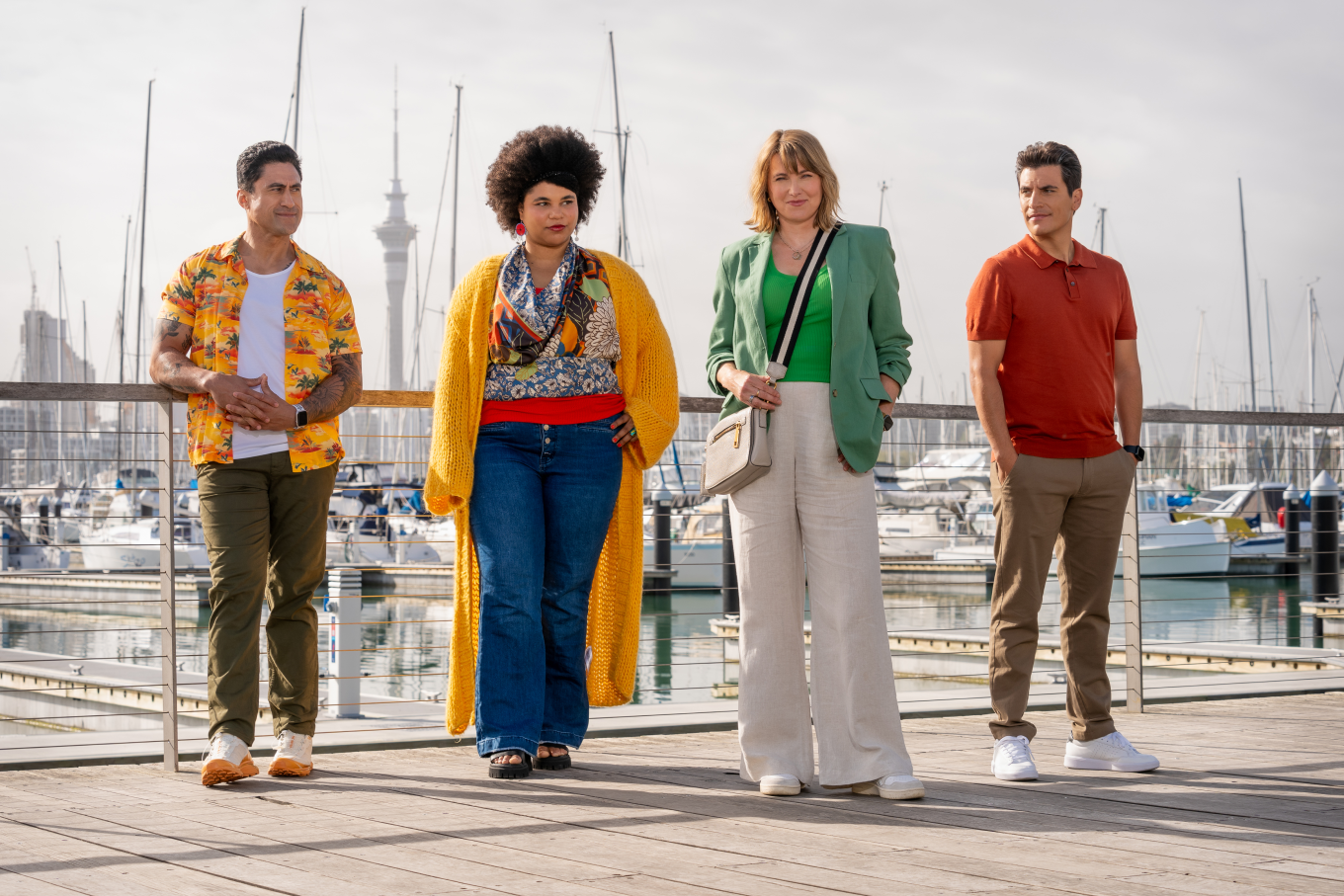 My Life Is Murder cast. 