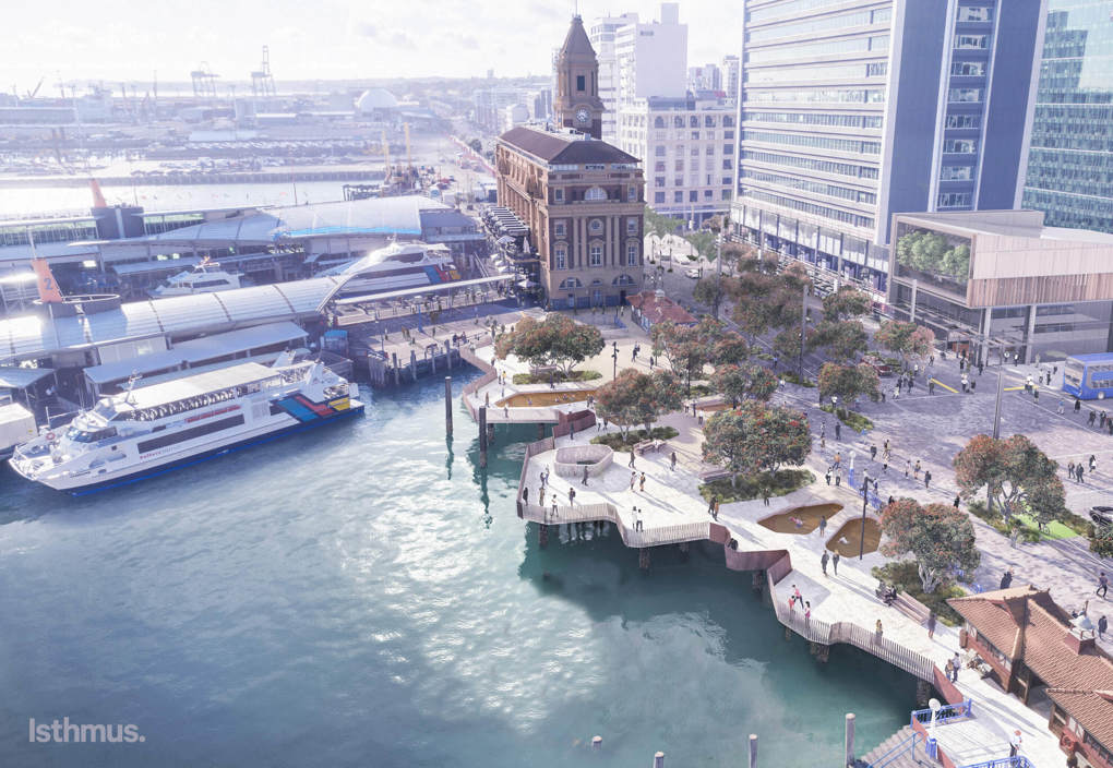 New waterfront spaces nearing completion