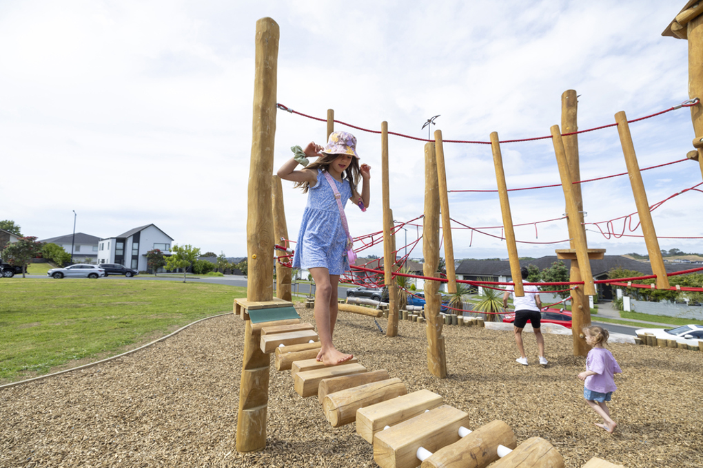 New swings, slides and spaces to play in Hibiscus and Bays 4