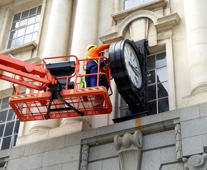 Britomart's historic clock to get some TLC