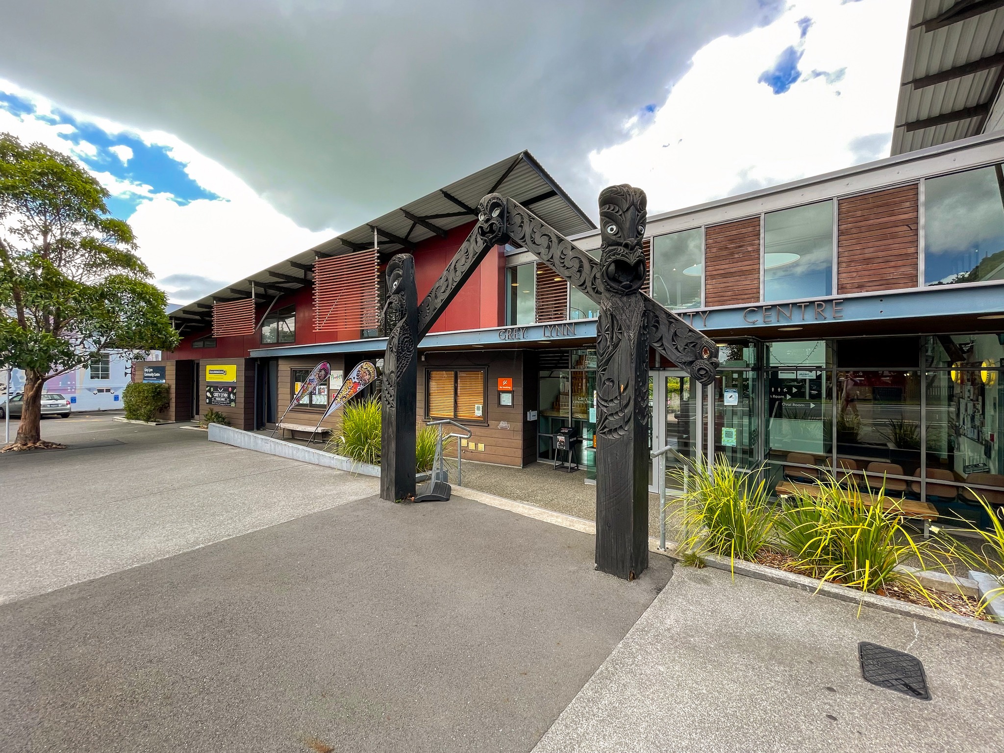 Exterior of Grey Lynn Community Centre