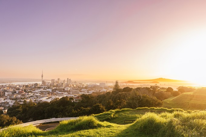 View Of Auckland City From Mount Eden (1)