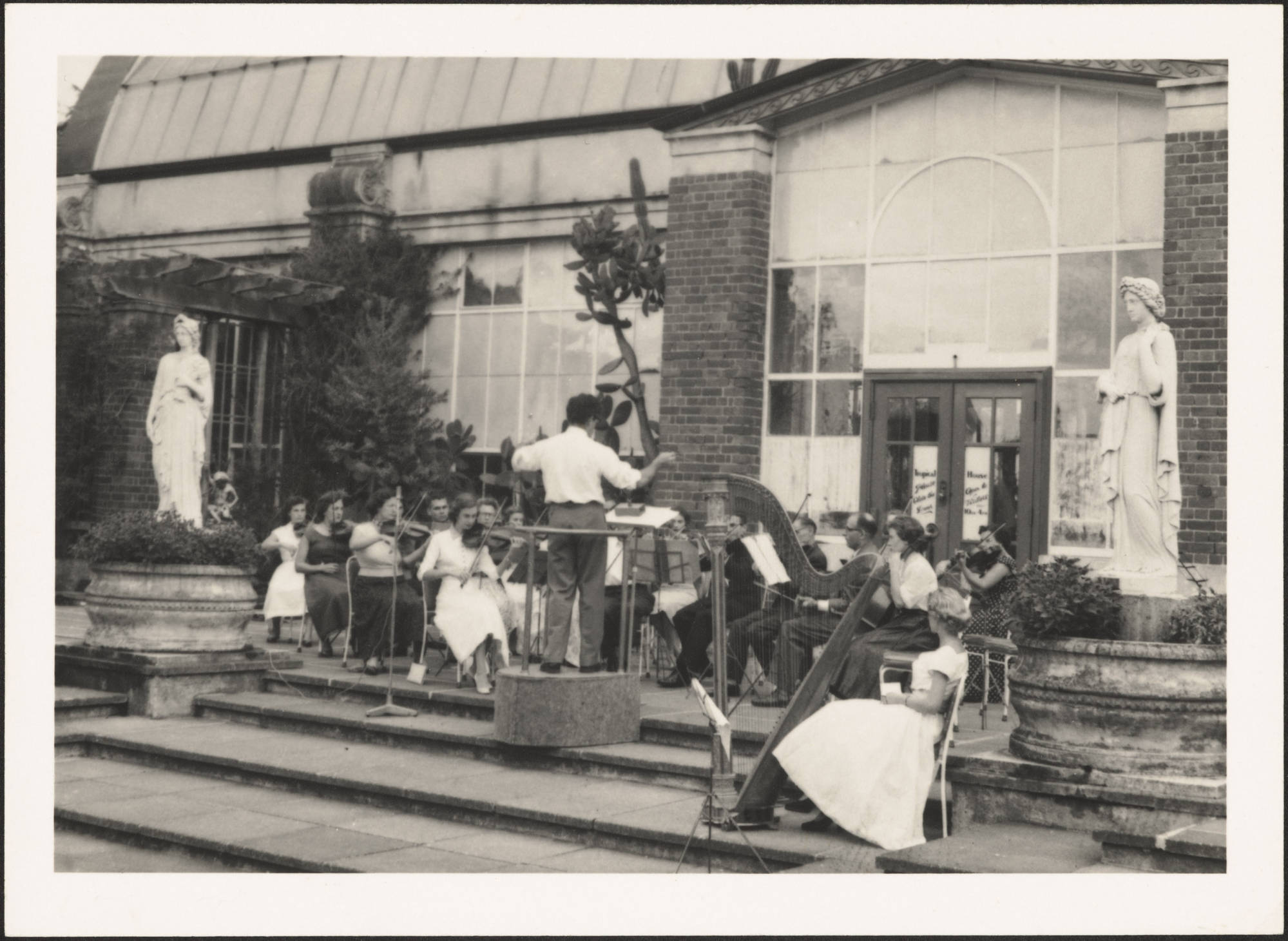 String quartet performing at Wintergardens circa 1940