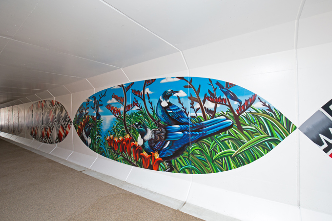 Cycleway murals celebrate natural heritage5