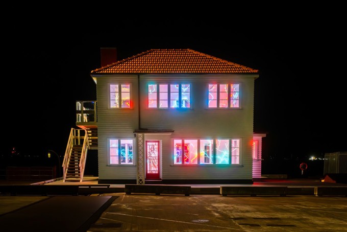 Tū Whenua A Kura Lighthouse, Michael Parekowhai