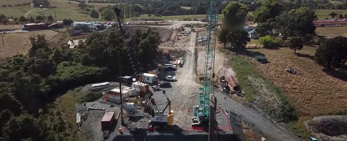 Matakana Link Road – on time and on budget as work progresses