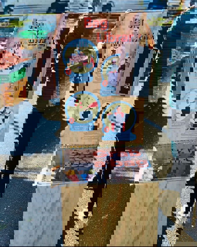 No bag? No worries at the Wesley Market